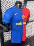 Barcelona Home Long  Travis Scott Co branded version Special Edition player  1:1 Quality Soccer Jersey 25-26