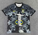 Brazil Goddess Black Fans 1:1 Quality Soccer Jersey 25-26