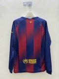 Barcelona Home Long Sleeve Fans (i没带广告 )1:1 Quality Soccer Jersey  25-26