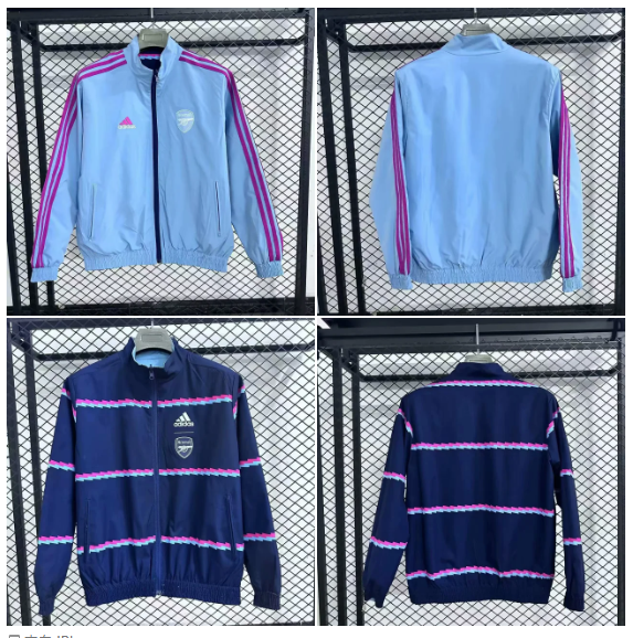 Arsenal  Two-sided  Windbreaker 1:1 Quality Soccer Jersey 25-26