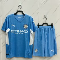 Manchester City Home Kits Suit  Fans  1:1 Quality Soccer Jersey  2021-2022