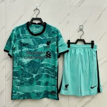 RETRO Liverpool   Kits Suit  Away  FANS 1:1 Quality Soccer Jersey  2021-2022
