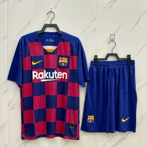 Retro  Barcelona  kits suit  Home  2019 2020