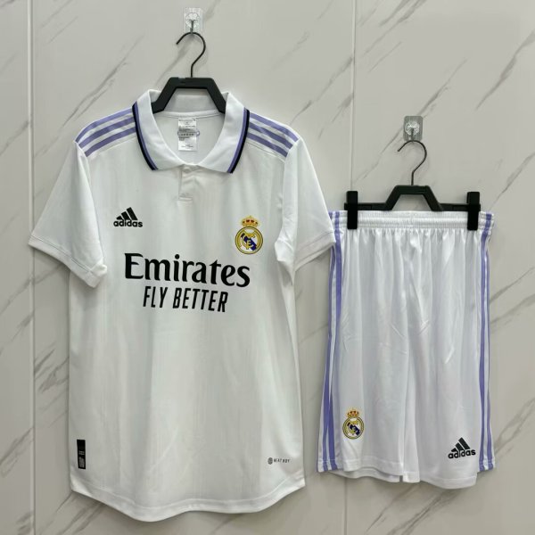 Retro Real Madrid   Kits Suit  Home Fans  1:1 Quality Soccer Jersey   22-23