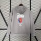 barcelona Hoodie Grey Jacket  Tracksuit  1:1 Quality Soccer Jersey  25-26