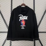 barcelona Hoodie Black Jacket  Tracksuit  1:1 Quality Soccer Jersey  25-26