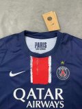 PSG Paris Home Have Star l Fans  1:1 Quality Soccer Jersey   24-25