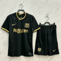 Retro Barcelona away   kits suit  Fans   1:1 Quality Soccer Jersey    2020-2021
