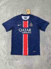 PSG Paris Home Have Star l Fans  1:1 Quality Soccer Jersey   24-25