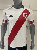 River Plate  home fans  1:1 Quality Soccer Jersey   25-26