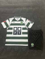 Retro Sporting Lisbon Home Kits Suit  1:1 Quality Soccer Jersey 2001-2003
