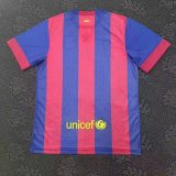 Retro Barcelona Home  Kits Suit  1:1 Quality Soccer Jersey 2014-2015