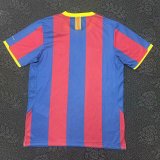Retro Barcelona  Home  kits suit 1:1 Quality Soccer Jersey 2010-2011