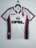 Retro AC  Away 1:1 Quality Soccer Jersey 1997-1998