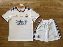Real Madrid Home Kits Suit  Fans  1:1  (胸前小字) 2021-2022