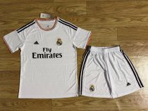 Retro  Real Madrid Home  1:1 Quality Soccer Jersey  2013-2014