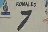Retro  Real Madrid Home  1:1 Quality Soccer Jersey  2013-2014