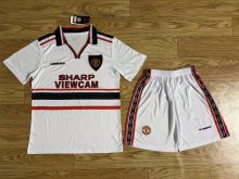 Retro  Manchester United Away kits suit  1:1 1998-1999