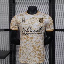 Palestine Yellow Player   25-26  1:1 Quality Soccer Jersey