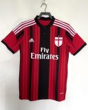 Retro AC Milan Home   2014-2015  1:1 Quality Soccer Jersey