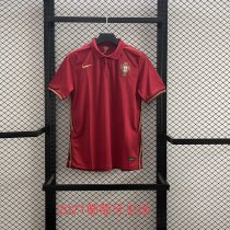 Portugal Home Fans  1:1 Quality Soccer Jersey   2020 2021