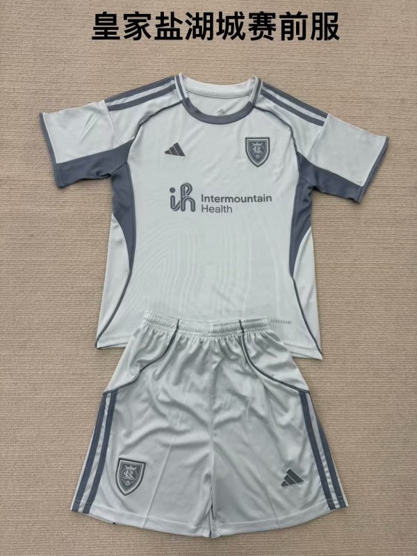 Real Salt Lake  Pre match uniform  fans kits  1:1  25-26 (kids and man )