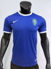 Retro Brazil Away  1:1 Quality Soccer Jersey  2006