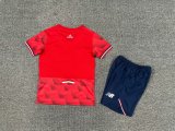 Lille(LOSC) home Kids  1:1 Quality Soccer Jersey  25-26