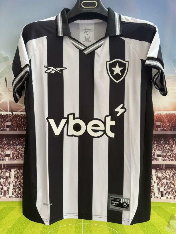 Botafogo  Home  Fans 1:1 Quality Soccer Jersey  25-26