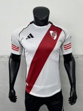 River Plate Home Player  1:1 Quality Soccer Jersey   25-26 （不带广告）