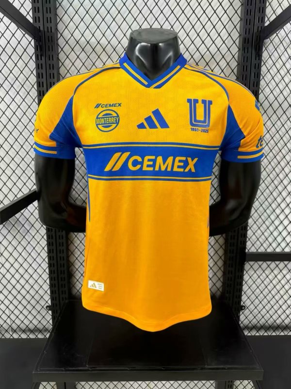 Tiger Home player  1:1 Quality Soccer Jersey   25-26