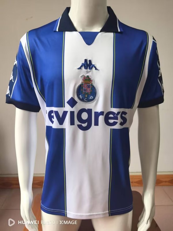 Retro  Porto Home 1:1 Quality Soccer Jersey   1999-2000