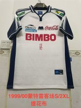 Retro Monterrey Away 1:1 Quality Soccer Jersey  1999-2000