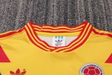 Retro Colombia  Home Kids  1:1 Quality Soccer Jersey  1990