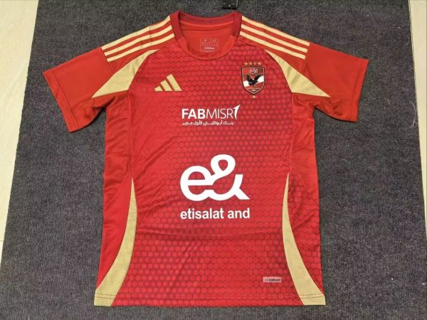 Shabab AlAhli Club Dubai Home  Fans 1:1 Quality Soccer Jersey    24-25