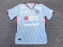 Cruz Azul Away Grey player 1:1 Quality Soccer Jersey 25-26