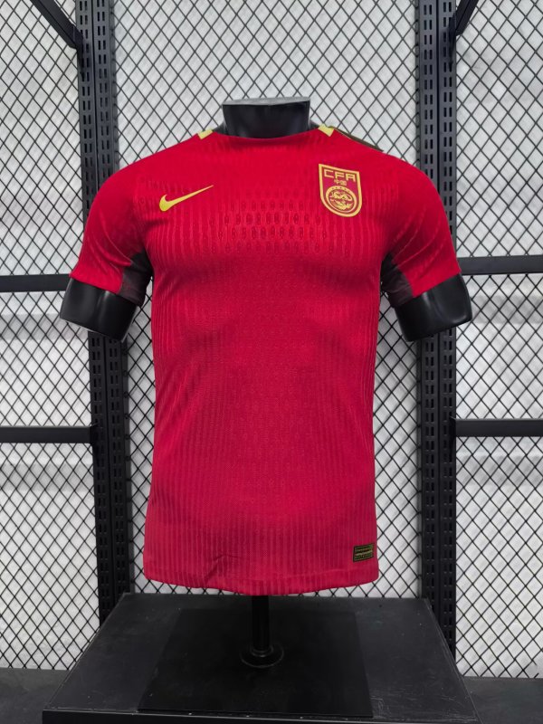 China Home Player 1:1 Quality Soccer Jersey  25-26