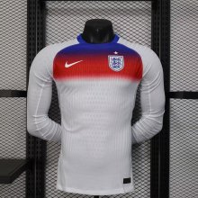 England  HOME long Sleeve Fans 1:1 Quality Soccer Jersey 25-26