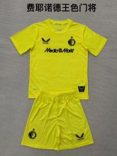 Feyenoord Goalkeeper Fans  (Kids and Man)  1:1 Quality Soccer Jersey  25-26
