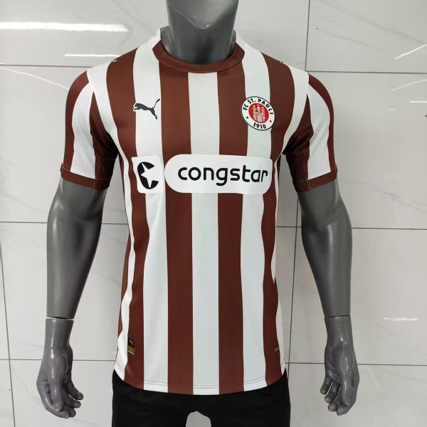 St. Pauli  Home Fans 1:1 Quality Soccer Jersey 25-26