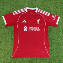 Liverpool home  Fans 1:1 Quality Soccer Jersey   25-26