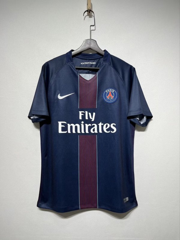 Retro Paris Home Fans 1:1 Quality Soccer Jersey  2016-2017