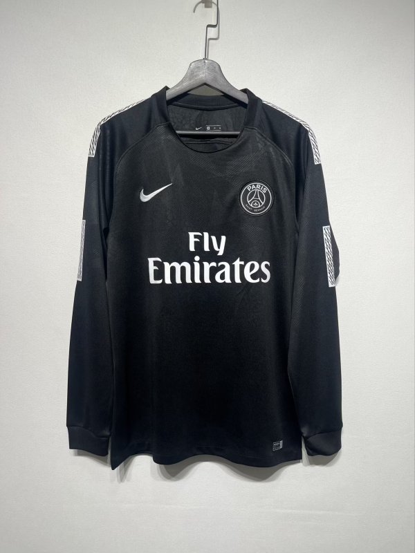 Retro PSG Paris Long Third Home 1:1 Quality Soccer Jersey 2017-2018