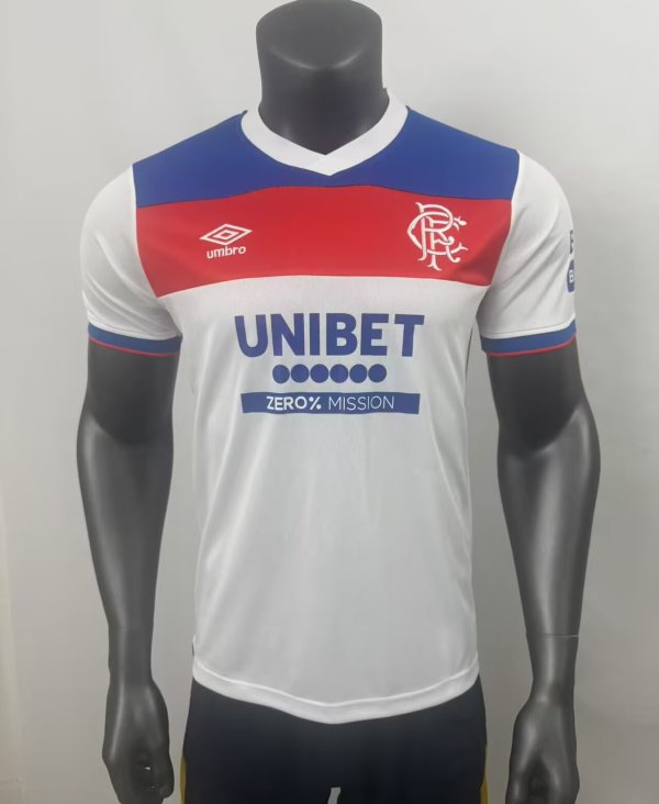 Rangers Away Fans  1:1 Quality Soccer Jersey  25-26