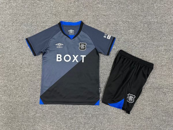 Rangers Third Kids  1:1 Quality Soccer Jersey  25-26
