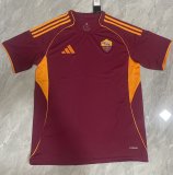 Roma Home Fans 1:1 Quality Soccer Jersey   25-26