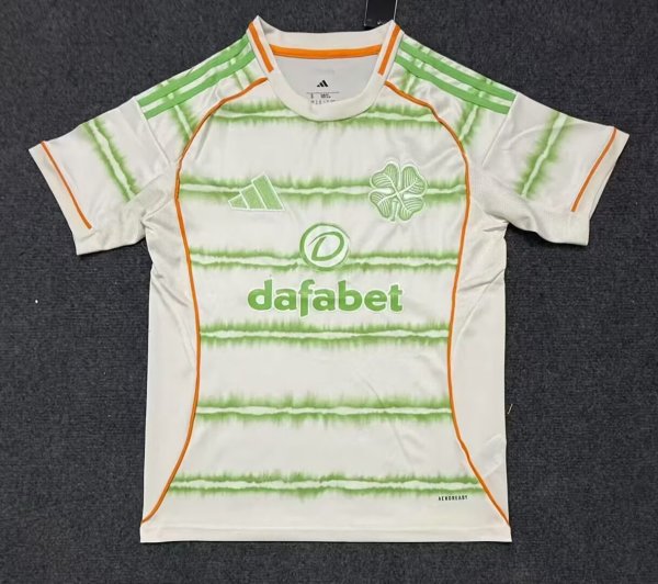 Celtic Away Fans  1:1 Quality Soccer Jersey  25-26