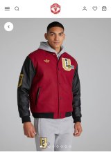Manchester United Baseball Cotton Jacket  Jerseys  2025