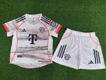 Bayern Munich Away player  Kids 1:1 Quality Soccer Jersey  25-26