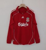 Retro Liverpool Long Home  1:1 Quality Soccer Jersey   2006-2008